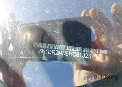 2017 Nissan Pathfinder Sl from USA, damaged, VIN 5N1DR2MN5HC613231